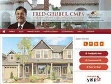 Tablet Screenshot of fredgruber.com